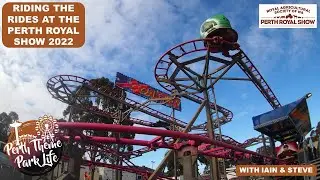 Riding the Rides at the Perth Royal Show 2022