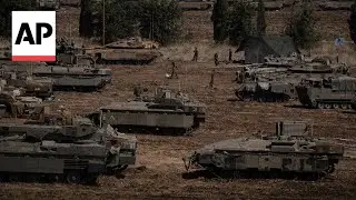 Israeli tanks and ground troops seen near northern border