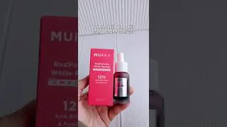 Mukka red formula white peeling ampoule