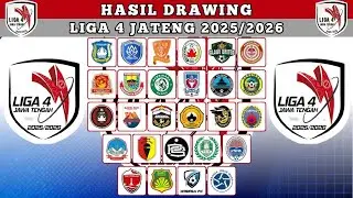 HASIL DRAWING LIGA 4 JAWA TENGAH MUSIM 2025/2026