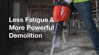 Hilti TE 1000-AVR Demolition Hammer | Break & Chisel Floors with Better Productivity