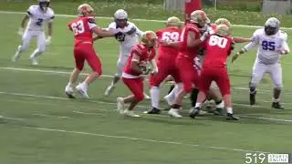 OSFL Football (Under 16) - London Jr. Mustangs vs Cambridge Lions