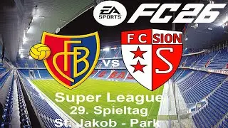 EA SPORTS FC26 S02E50 Super League 29. Spieltag gegen Sion