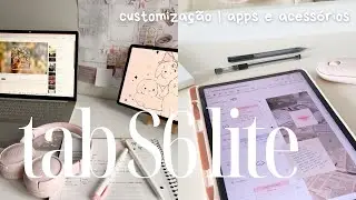 tab s6 lite | apps e acessórios ⊹♡ customização