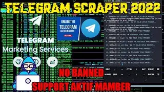 🔴SCRIPT TAMBAH MAMBER GROUP TELEGRAM|| Telegram scraper get unlimited mambers group UPDATE