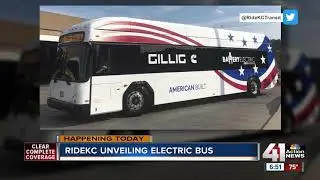 Get a sneak peek at RideKC's new electric bus
