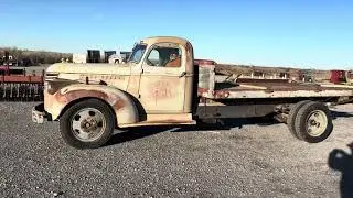 Entz Auction & Realty &ndash; LOT 9452 - 1942 CHEVY US NAVY 1 1/2 TON TRUCK
