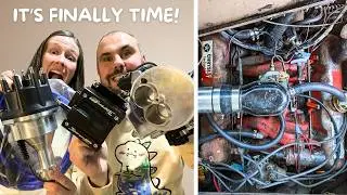 BECOMING A RACING RV! Unboxing Holley Sniper Electronic Fuel Injection (EFI) Kit for Clark Cortez RV