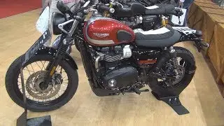 Triumph Street Scrambler (2018) Exterior and Interior