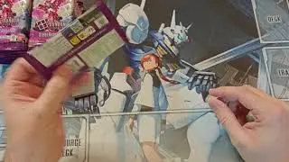 Gundam Card Game Booster Box Opening GD03 Big Hits in the Video