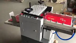 320mm paper embossing machine/paper embosser graining machine