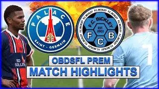 HAT-TRICK HERO!! ⚽️🦸🏻&zwj;♂️ | PSG @PalaceSaintGermainTV vs FC Bickley | (OBDSFL PREM) SUNDAY LEAGUE