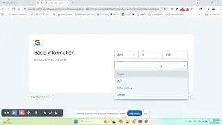 Create New Google Account Using An At Domain Email Address