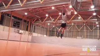 Andreas Rauh Vert Shock Dunk - After Only 4 Weeks Of Vert Shock I Had My First Dunk EVER!