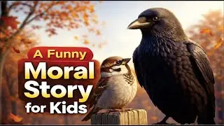 A Funny Moral Story for Kids | The Scaredy Crow