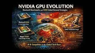 Эволюция графических процессоров NVIDIA: тесты Blackwell и глобальные стратегии спроса H200.
