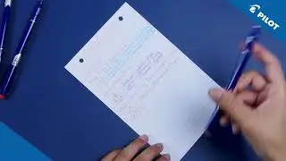 Pilot - FriXion Fineliner - School FlashCard