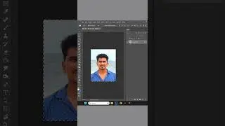 Easy Way to create pp size photo in photoshop tamil #shorts #ytshorts