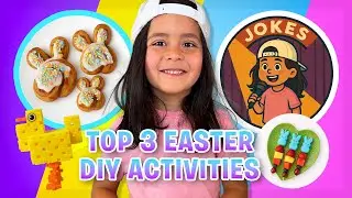Brooklyn&rsquo;s Top 3 Easter DIY Activities &ndash; FULL VIDEO | Fruit Snacks, Bunny Bakes & Building Block Fun