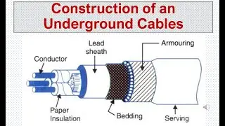 How Underground Cables are Made , Cable Insulation Materials, Protection of Underground Cables