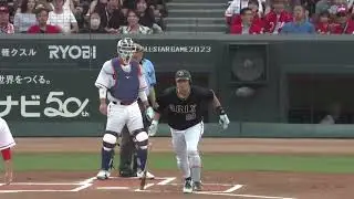 Japanese baseball player charges mound to hug pitcher