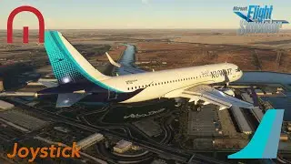 Microsoft Flight Simulator - First time on a Joystick!