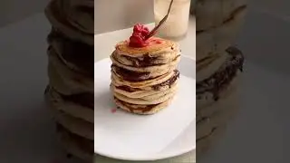 Chocolate Stuffed Pancakes | Pancake Recipe