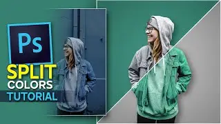 Creative Photo Editing in Photoshop - Two Colors Separation (Photoshop Tutorial)