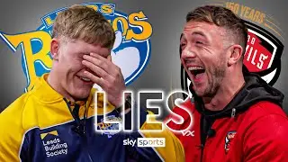 How many Super League teams can you name in 30 seconds? | James McDonnell vs Ryan Brierley | LIES