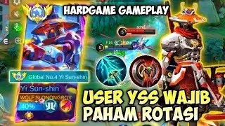 HARDGAME GAMEPLAY TOP GLOBAL YI SUN SHIN SOLO RANK!! CARA FARMING YSS TERCEPAT YSS TIPS & TRICK 2026