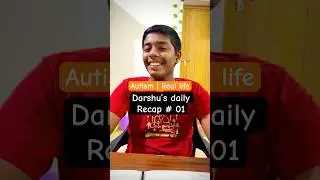 Darshu&rsquo;s Day Recap Ep.1 | A Real Autism Journey | #darshunmom #autismjourney #autism #autisticchild
