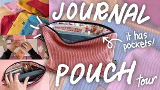 The Journaling Pouch That Changed My Routine | A5 Journals, Pockets & Staying Consistent