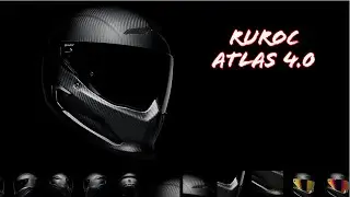 How to unbox a helmet.  Ruroc Atlas 4.0 Raw Carbon.