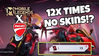 1X FOR 10 TIMES WITH FREE TOCKEN IN MLBB X DUCATI EVENT. GUARANTEED EPIC SKIN?