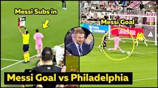 🔥MESSI Goal Just Minutes After Subbing In vs Philadelphia Reactions