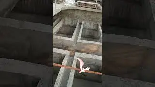 Inlet Channel in filter house of WTP.