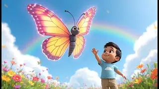 Butterfly, Butterfly Flying High 🦋 | Kids Song