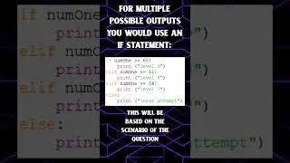 J277 Python Programming & Algorithm Question tips OCR Computer Science Paper 2