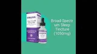 Cibadol ZERO &ndash; Broad Spectrum Sleep Tincture