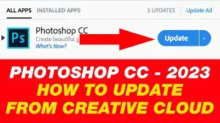 How to update photoshop 2023 in Mac | Photoshop 2023 upgrade for new feature
