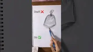 How to draw plastic #art #drawing #menggambar #itsmydraw23