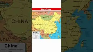 map of china | #china #map #shorts