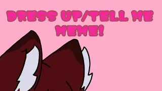 DRESS UP/TELL ME ANIMATION MEME!! | feat. Furrified me and my boyfriend,, lol || Koraidon!