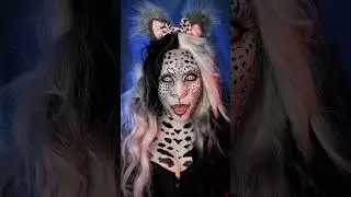 inspirado en el jaguar #shorts #leopardmakeup #makeupartist