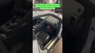 Дооснащение Jaguar F-type дорест. Новый экран мультимедиа, новая камера заднего вида.