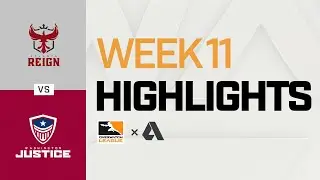 Akshon Highlights | Atlanta Reign vs Washington Justice | Week 11 Day 1