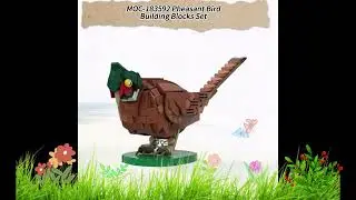 MOC-183592 Pheasant Bird Building Blocks Set&nbsp;#bricks #buildingblocks #buildingconstruction #model