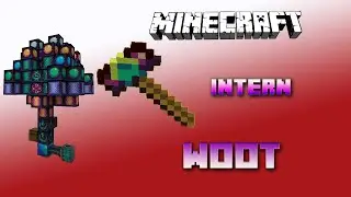 Intern 💠 Easy Build Up Wootfarm 💠 Minecraft Woot Tutorial 💠 English 💠 #Minecraft