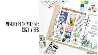 Memory Plan With Me: Cozy Vibes with Cocoa Daisy Frost & Frolic Collection