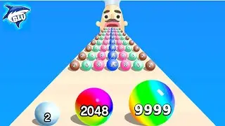 Marble Run, AZ Run, Ball Run 2048 - New Update Walkthrough best Iphone games 2023